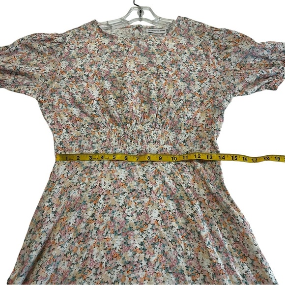 FAITHFULL THE BRAND BELINE DRESS VIONETTE FLORAL FAIRY WHIMSICAL 4 PUFF SLEEVES - Picture 15 of 16